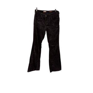 Pilcro Green Corduroy Flare Pants Womens Size 30 anthropologie